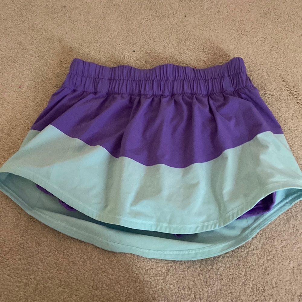 Lulu lemon skirt purple and teal